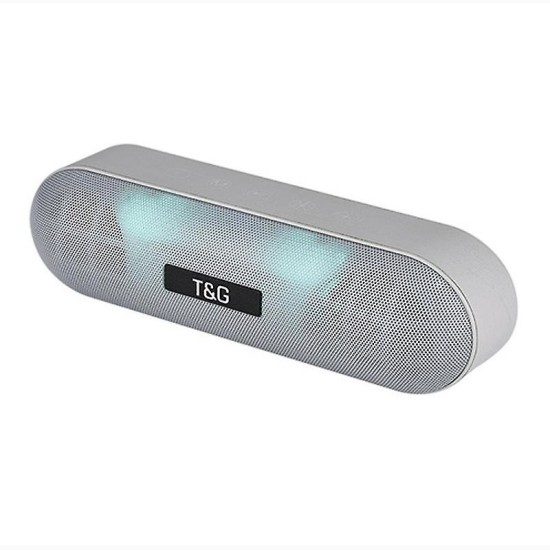 SPEAKER WIRELESS TG-148 AUX/USB/MEMORY CARD GREY